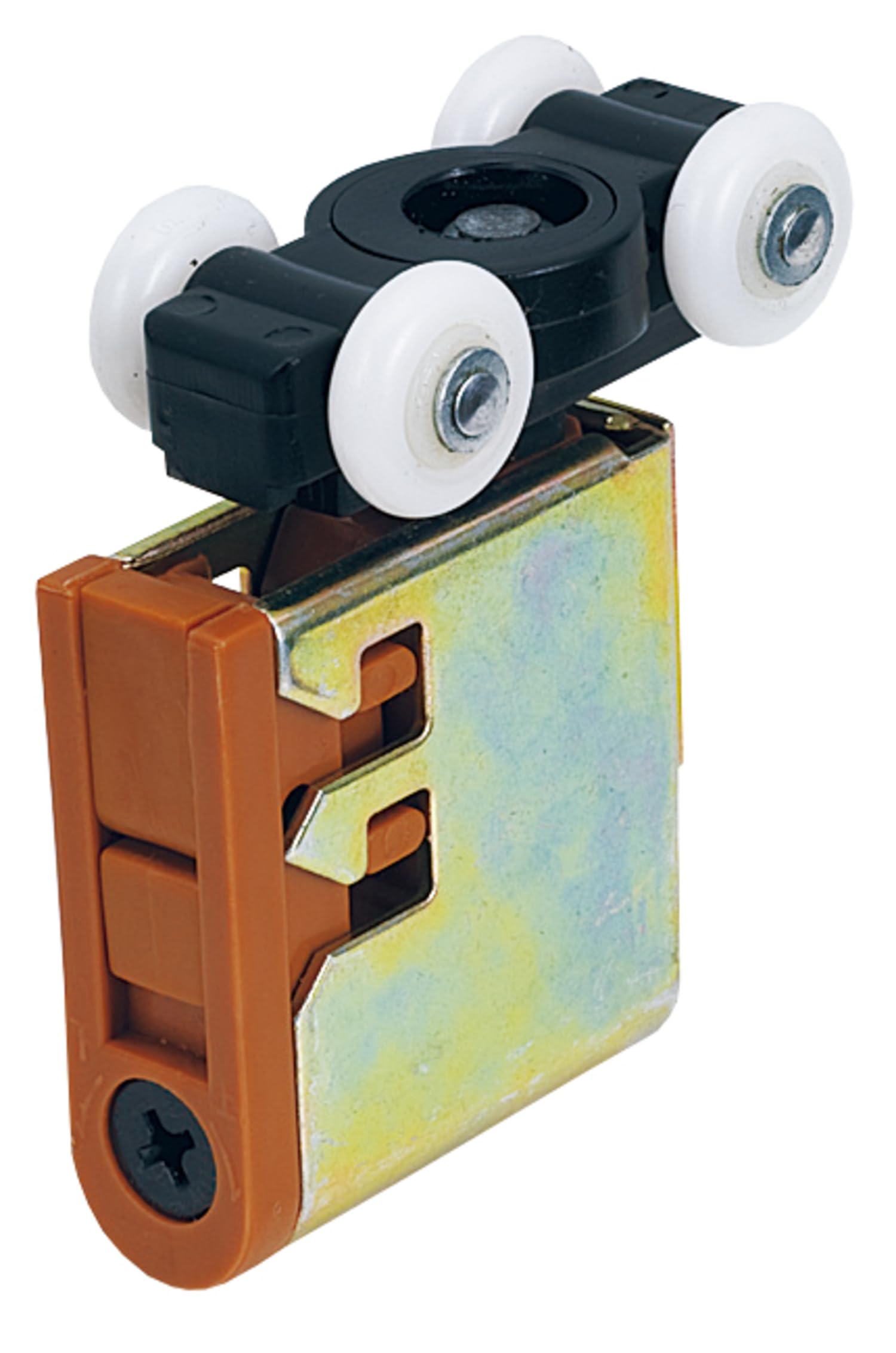 Amazon | nakao 中尾製作所 上吊戸車 NH-072 ブラウン 戸車 引戸用戸車